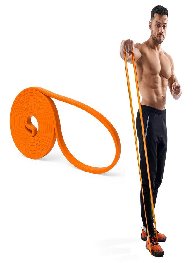 EliteFTS Pro Resistance Band - Boost Core Stability and Flexibility with This Portable, Joint-Friendly Tool - 41" Long (PRO Micro Resistance Band, Orange) (Single) - Image 1