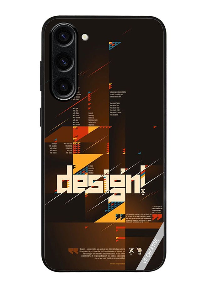 VR CREATIVE Protective Case Cover For Samsung Galaxy S23 Multicolour Design - Image 1