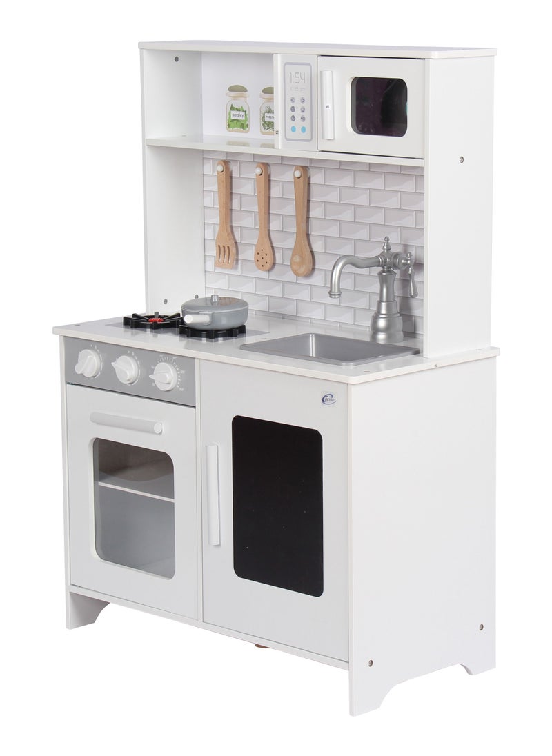 Generic - High Quality Modular Wooden Kitchen Fun Toy for Kids 85x60cm - Image 1