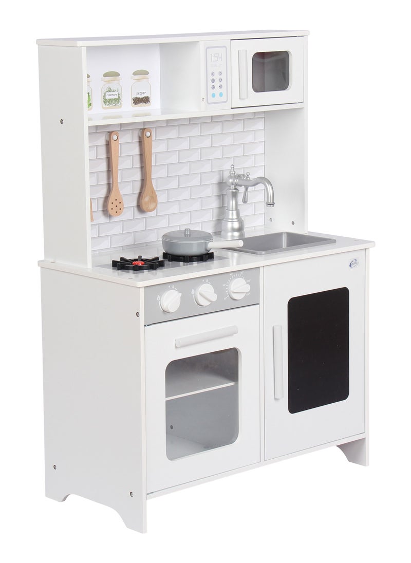 Generic - High Quality Modular Wooden Kitchen Fun Toy for Kids 85x60cm - Image 1