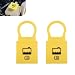 winterrock 2PCS Engine Coolant Reservoir Caps Yellow Engine Overflow Coolant Reservoir Cap Replacement OEM 55111074AA 52079331 Compatible with DodgeJeepRam - Image 2