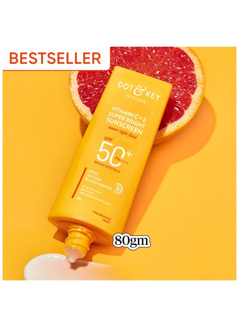 Dot & Key Vitamin C + E Sunscreen, SPF 50+ PA++++  - Image 1