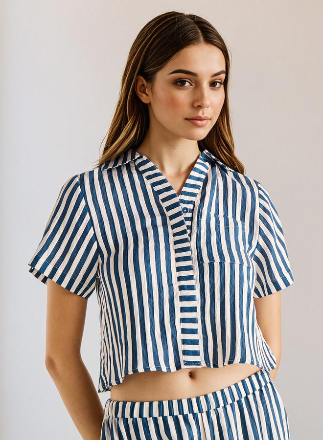 Splash FAV Striped Pyjama Set - Image 2