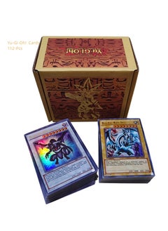 112 بطاقات YuGiOh DIY ، بطاقات الوحش المبارزة ، بطاقات طاولة لعبة المعركة - الخيار الأمثل لهواة جمع ألعاب الورق في جميع أنحاء العالم