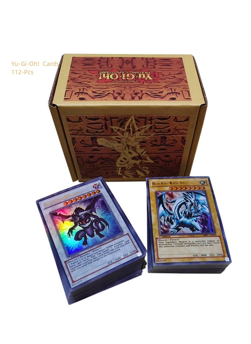 يوجي أو - 112 بطاقات YuGiOh DIY ، بطاقات الوحش المبارزة ، بطاقات طاولة لعبة المعركة - الخيار الأمثل لهواة جمع ألعاب الورق في جميع أنحاء العالم - Image 1