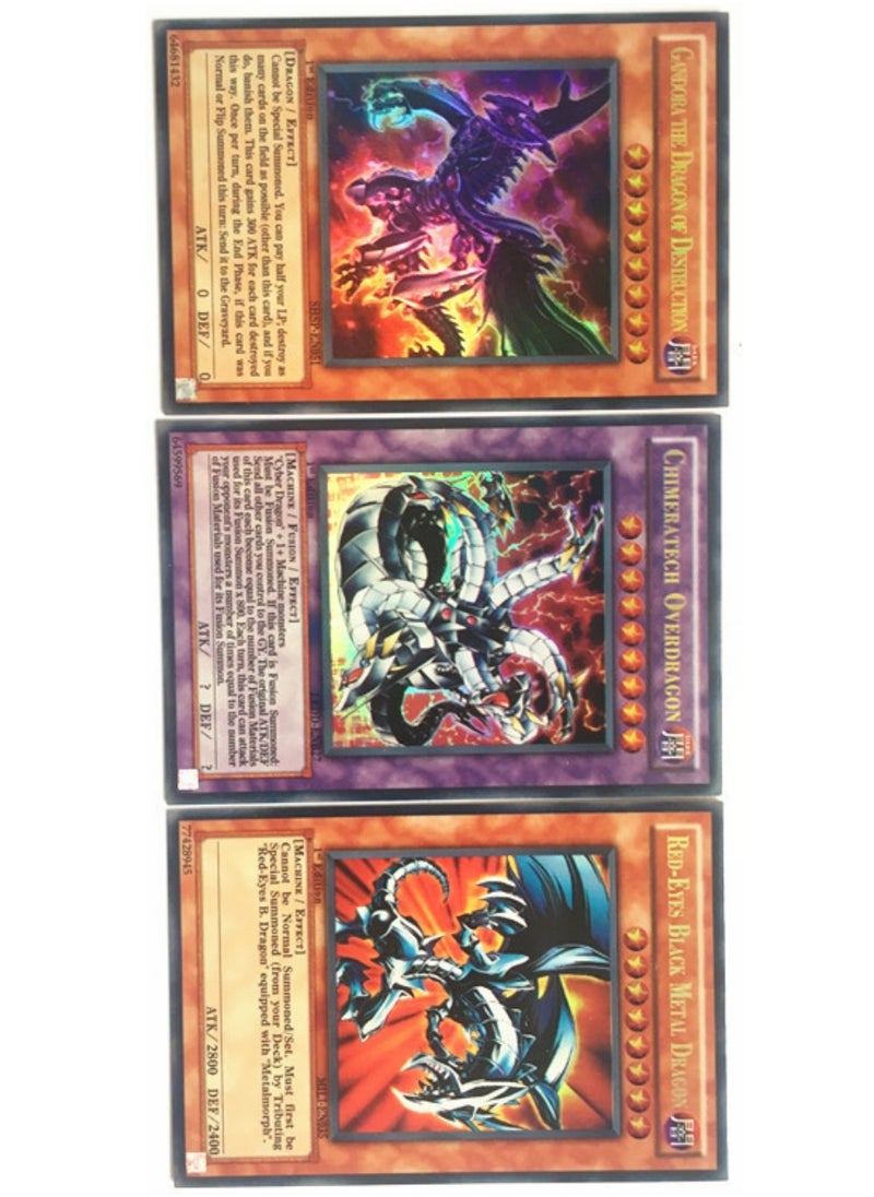يوجي أو - 112 بطاقات YuGiOh DIY ، بطاقات الوحش المبارزة ، بطاقات طاولة لعبة المعركة - الخيار الأمثل لهواة جمع ألعاب الورق في جميع أنحاء العالم - Image 1