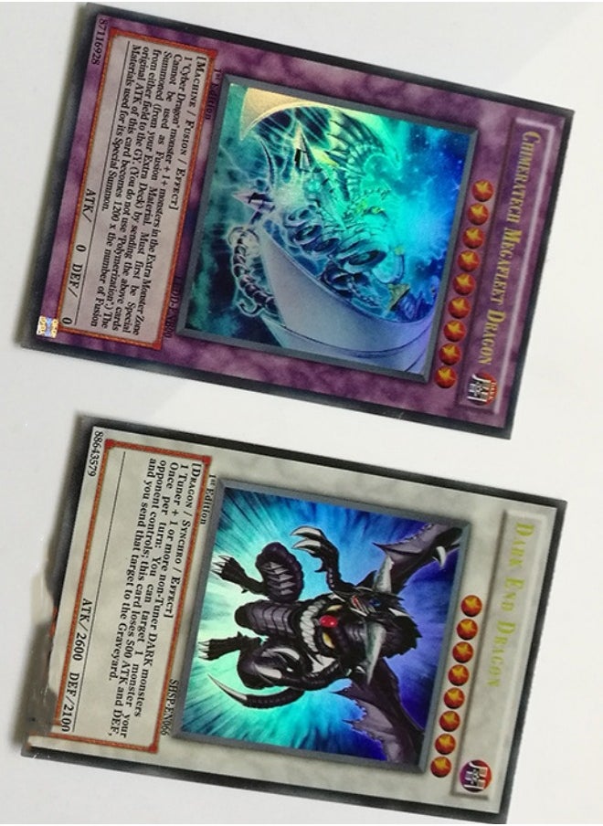 يوجي أو - 112 بطاقات YuGiOh DIY ، بطاقات الوحش المبارزة ، بطاقات طاولة لعبة المعركة - الخيار الأمثل لهواة جمع ألعاب الورق في جميع أنحاء العالم - Image 1