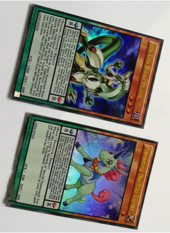 يوجي أو - 112 بطاقات YuGiOh DIY ، بطاقات الوحش المبارزة ، بطاقات طاولة لعبة المعركة - الخيار الأمثل لهواة جمع ألعاب الورق في جميع أنحاء العالم - Image 1