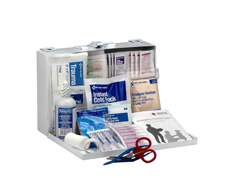 First Aid Only 224UFAO مجموعة الإسعافات الأولية الطارئة لـ 25 شخص لمواقع تجديد المنازل ومركبات البناء 106 قطعة - Image 5