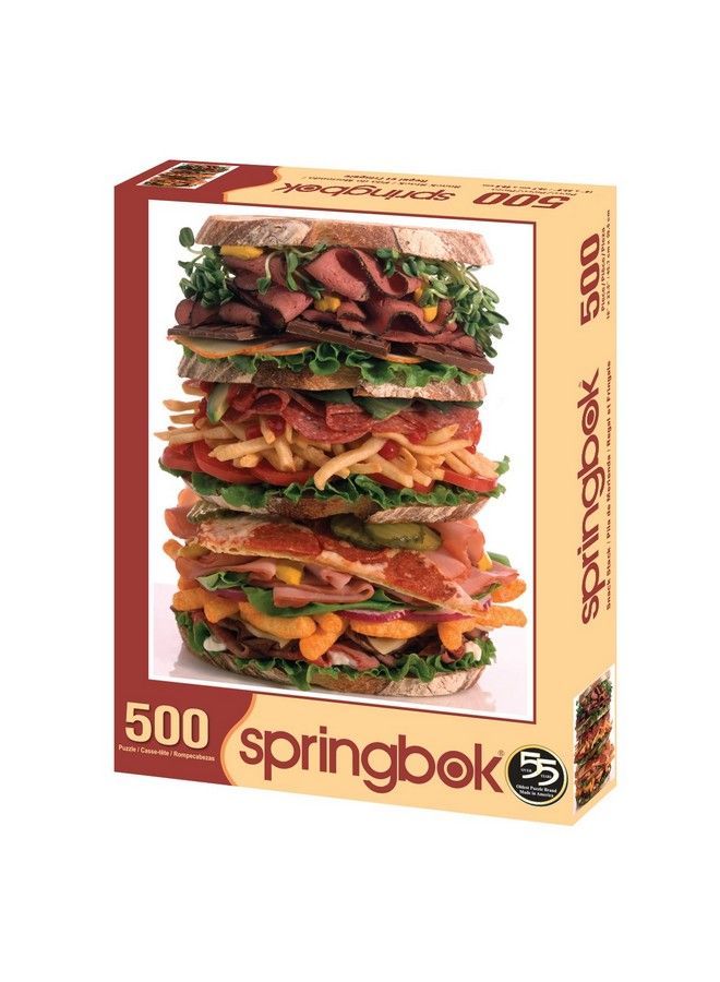 Springbok لعبة بازل 500 قطعة من سناك ستاك - Image 3