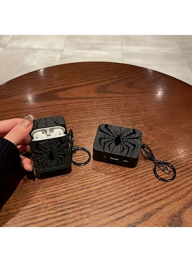 Spider Style Headphone Case For Airpods 3 Non Slip Scratch Resistant Halloween Gift - Image 3