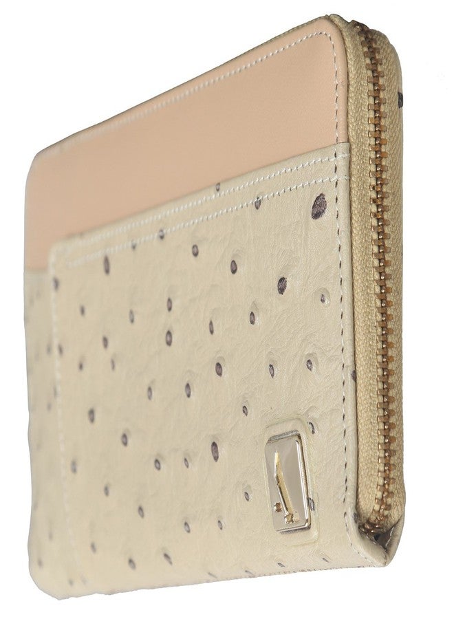 Adamis Black Leather Women's Clutch Cum Wallet - Image 3