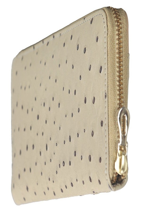 Adamis Black Leather Women's Clutch Cum Wallet - Image 4
