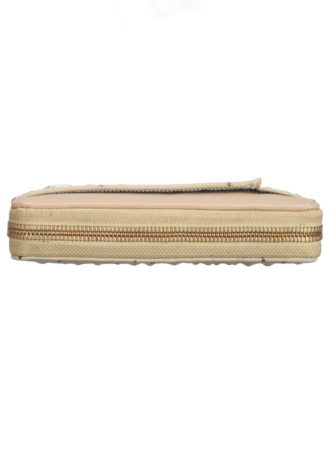 Adamis Black Leather Women's Clutch Cum Wallet - Image 5