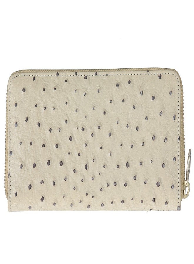 Adamis Black Leather Women's Clutch Cum Wallet - Image 2
