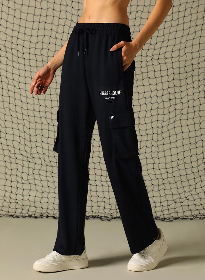 Hubberholme Women Navy Trousers - Sleek and Comfortable for All Day Wear - Image 3