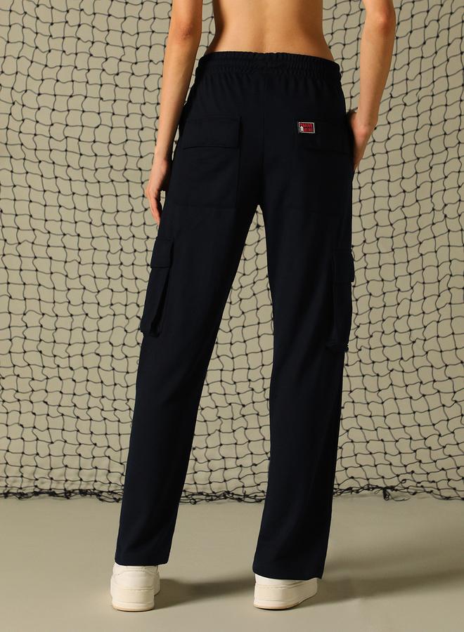 Hubberholme Women Navy Trousers - Sleek and Comfortable for All Day Wear - Image 5