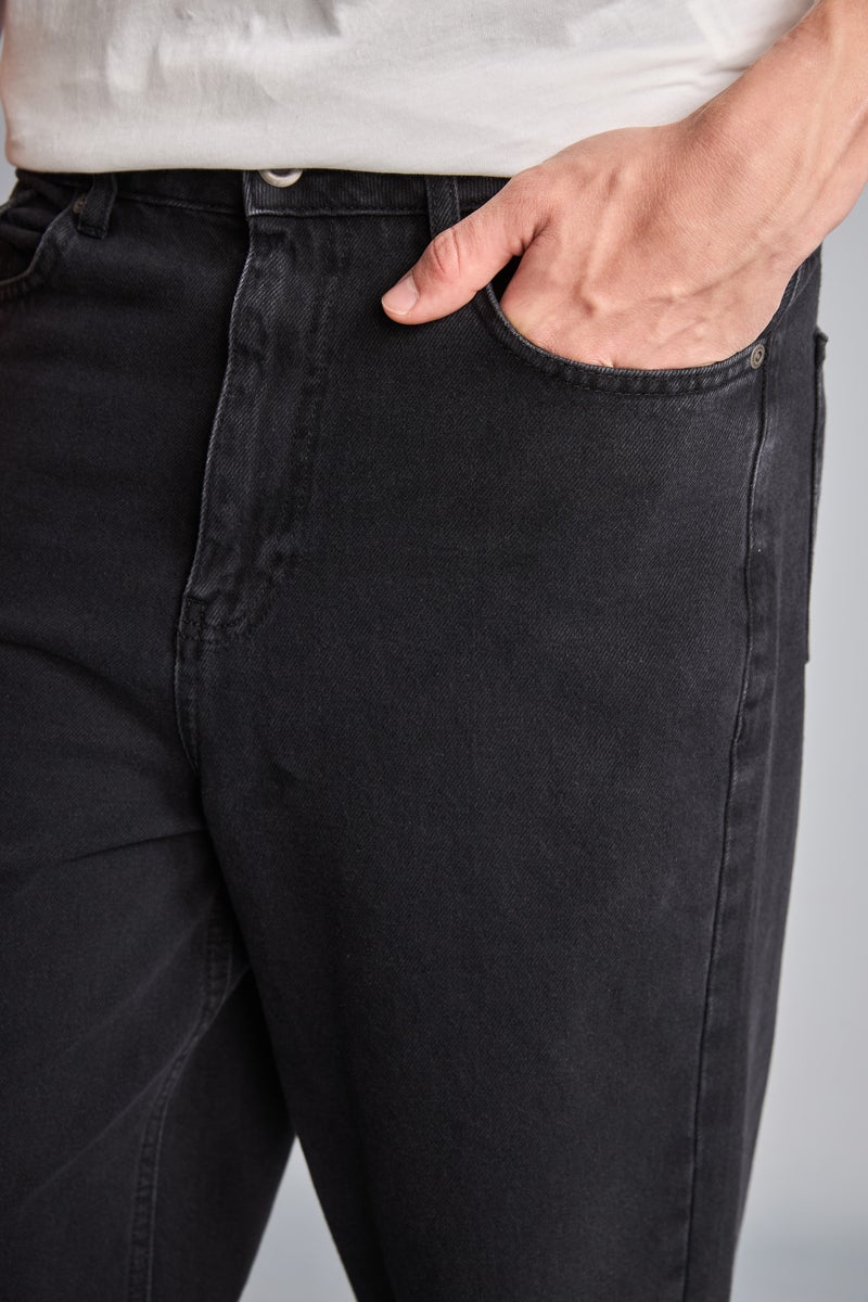 DeFacto Black Man Trousers Casual - Image 4