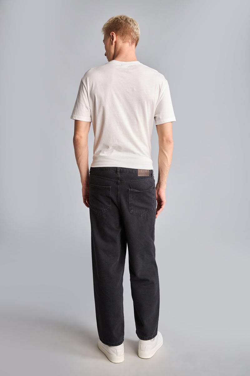 DeFacto Black Man Trousers Casual - Image 5