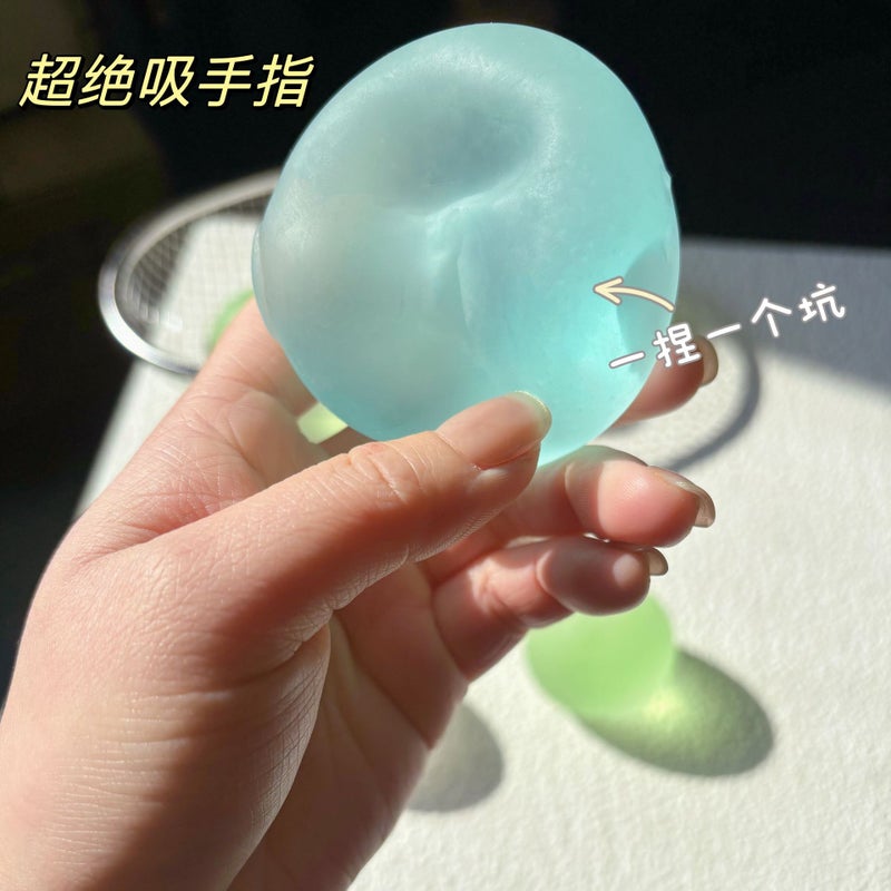 Coconut Oil Squishy Stress Relief Toy Ball - Image 4