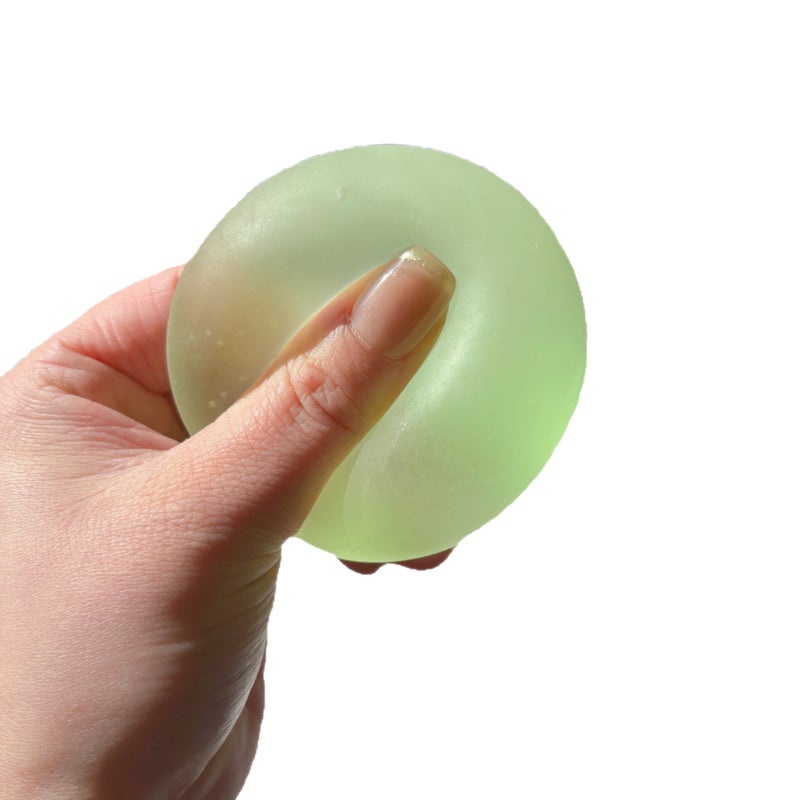 Coconut Oil Squishy Stress Relief Toy Ball - Image 1