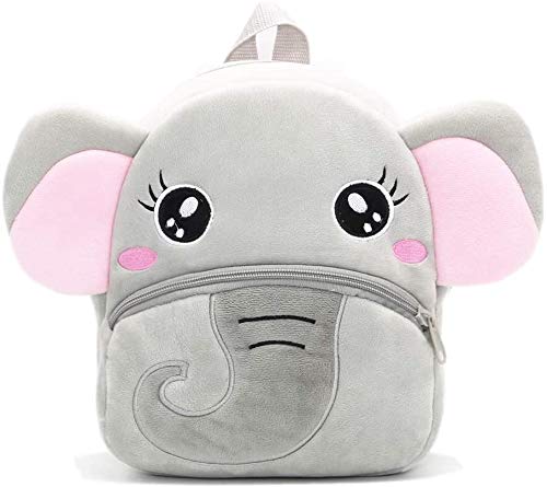 blue tree Kids School Bag Soft Plush Backpack Cartoon Bags Mini Travel Bag for for Girls Boys Toddler Baby Elephant & Koala - Image 2