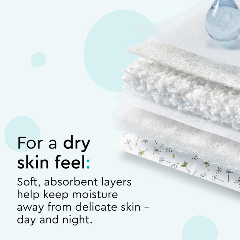 LILLYDOO Baby Diapers - Size 2 (9+ lbs), Half-Monthly Supply (102 Count), Leak Protection, Skin-Friendly, Ultrasoft, Perfume- & Chlorine-Free, Hypoallergenic, Dermatologist Tested, Oeko-TEXÂ® - Image 5