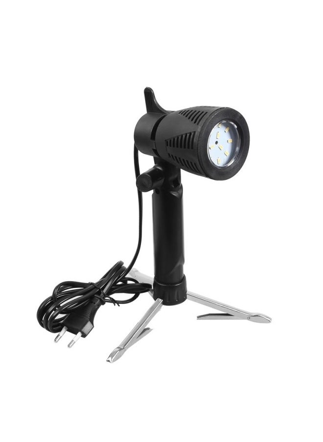Generic - LED Photography Light White Warm Light Taobao Small Still Life Studio Soft Light Light Fill Light Small Spotlight Table Lamp-Light Source Color:Small LED Spotlight_medium Gauge | | White Light (three-color Temperature Filter) (excluding Lamp Holder)) - Image 1