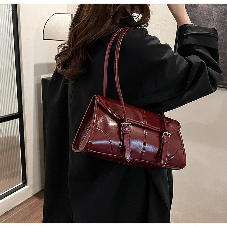 French Niche Armpit Bag For Women Trendy Fashion Baguette Bag Shoulder Bag Crossbody - Image 5