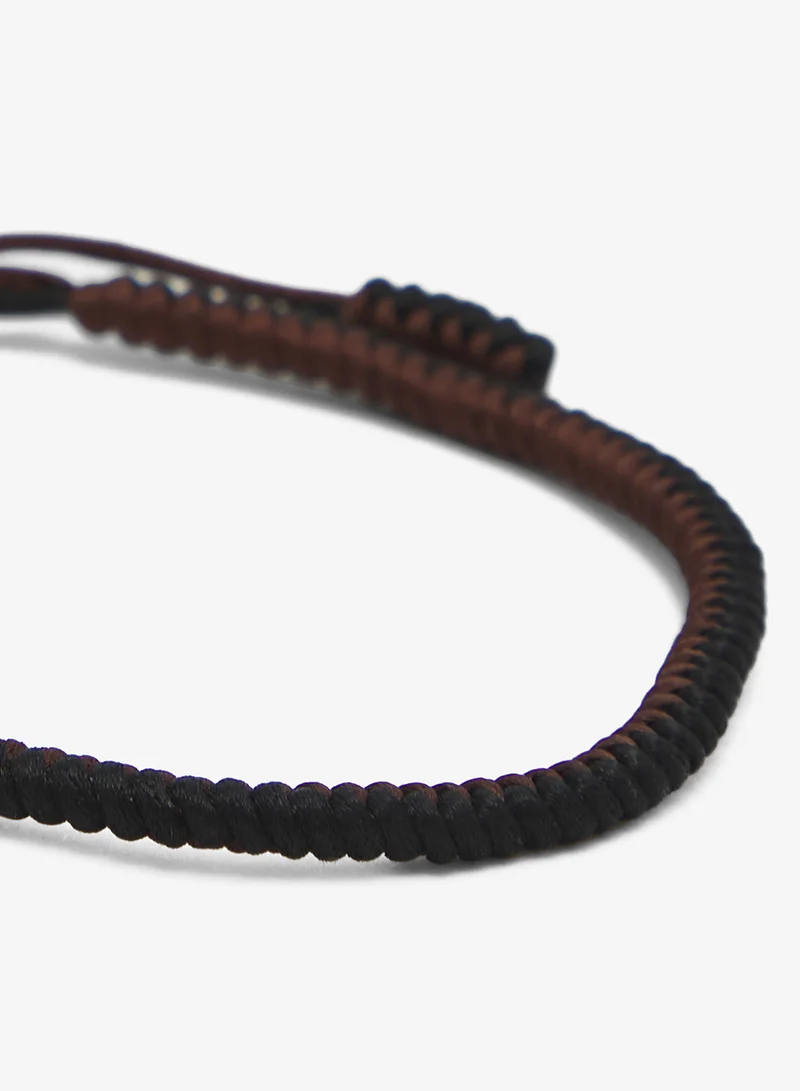 Seventy Five  Adjustable Cord Bracelet With Sliding Knots for Men | Best Price UAE