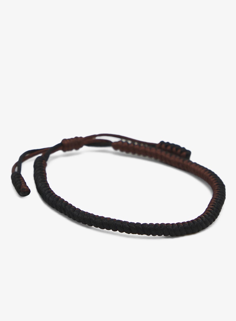 Seventy Five Adjustable Cord Bracelet With Sliding Knots - Image 1