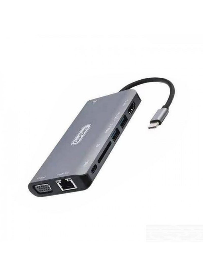 GO-DES 7 In 1 USB-C Multi-Function Hub