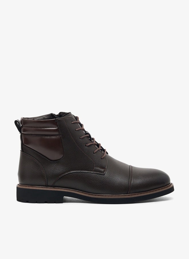 Robert Wood Lace Up Boots - Image 1