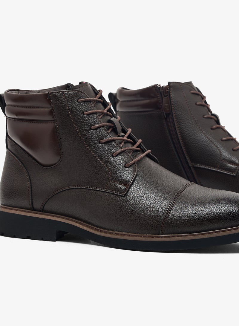 Robert Wood Lace Up Boots - Image 4