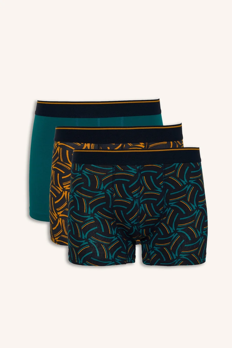 ديفاكتو Regular Fit Printed 3 piece