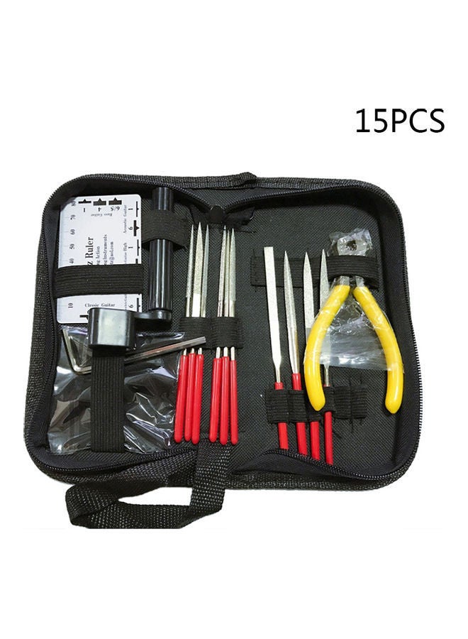 NIBEMINENT 15 - Piece Guitar Care Repair Maintenance Tech Kit - Image 1