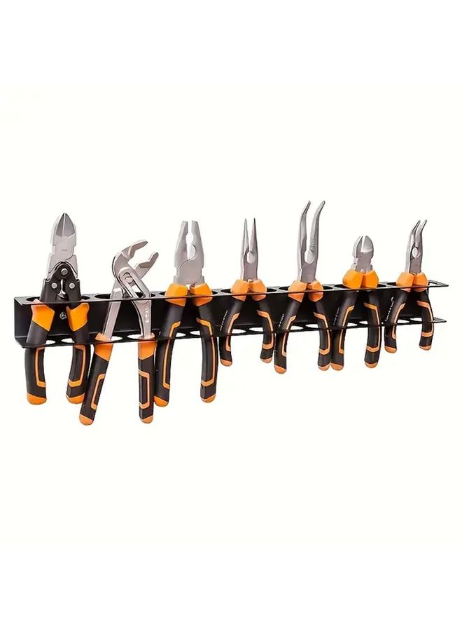 Heavy Duty Metal Wall Mounted Screwdriver Rack Tool Storage Organizer For Garage Workshop - Image 2