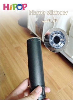 HIPOP Electric Toys Gun with Sensing Flame Effect,Gel Ball Blaster Gun Toy with Safe Flame Muzzle Silencer,Manual and Electric Dual Mode,Kids Safe Pistol Toy  - Image 4