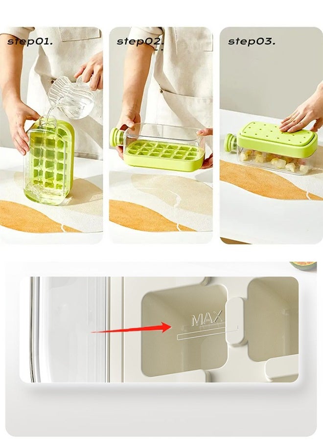 Generic - 800ml Ice Maker Cup with Lid, Silicone Freezer Mold for Easy Ice Removal and Fast Beverage Cooling - Image 1