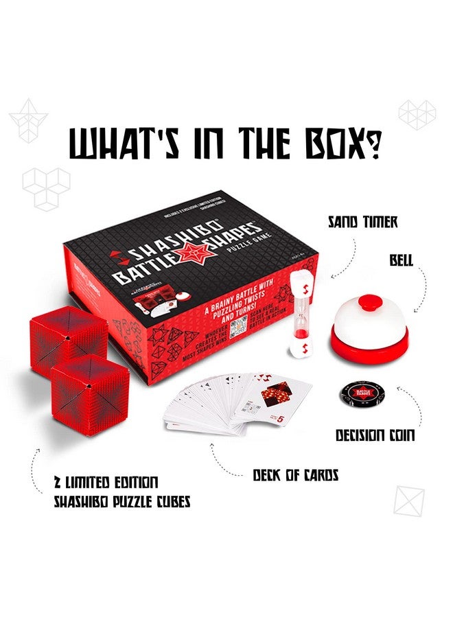 SHASHIBO Battle Shapes Magnetizing Puzzle Game - Play Solo Or With A Friend - Challenging Shape Shifting Box Game For Adults & Kids Ages 8+ With Puzzling Twists And Turns By Fun In Motion Toys - Image 3