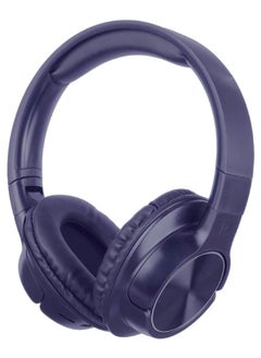 Generic Stereo headphones, model J-27, wireless Headphone Bluetooth, Battery: 400m Adriver, Function: volume control,pause/Play device, MIC , Play Time: 48 hours, Connector: 3.5 mm stereo plug, Google Assistant Feature , Sensitivity: 114 dab/mw, Color (Blue)  - Image 1