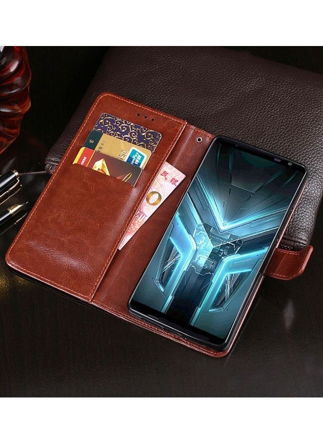 Case for ASUS ROG PHONE 3 Vintage Leather Shell Cover