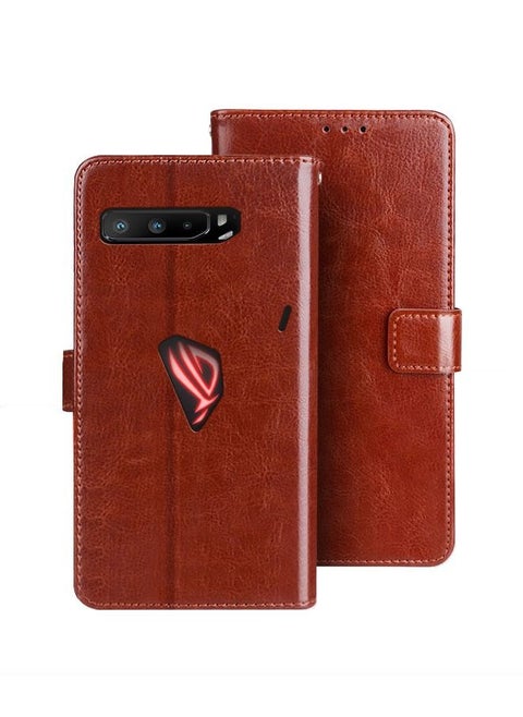 Case for ASUS ROG PHONE 3 Vintage Leather Shell Cover