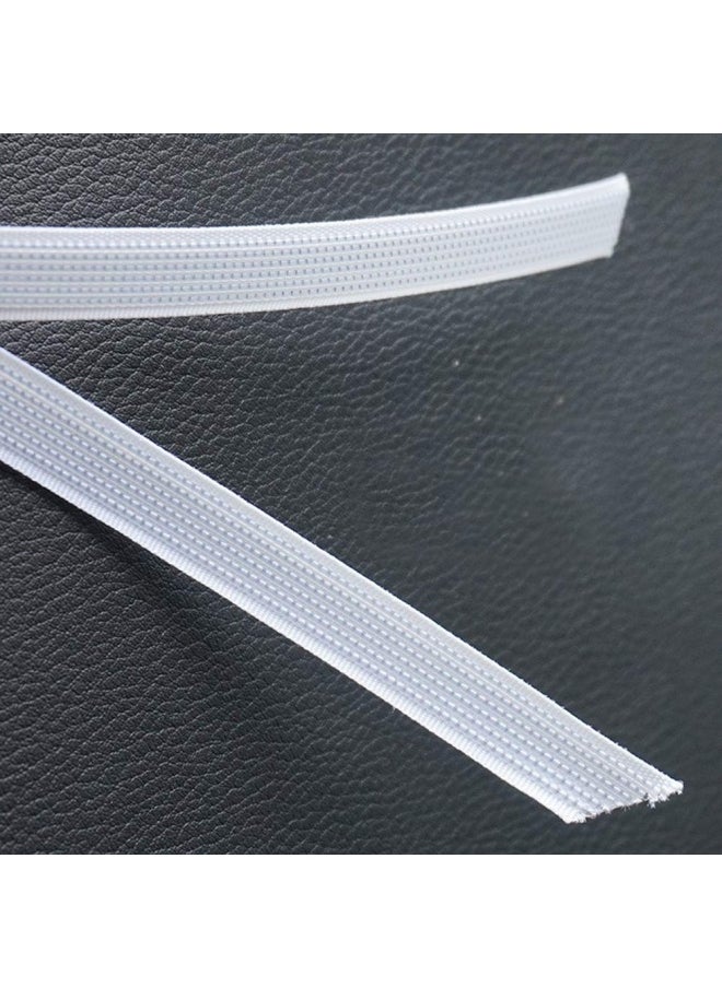 NYKKOLA - 50 Yards Polyester Boning For Sewing - Sew-Through Low Density Boning For Corsets Nursing Caps Bridal Gowns 6Mm White - Image 1