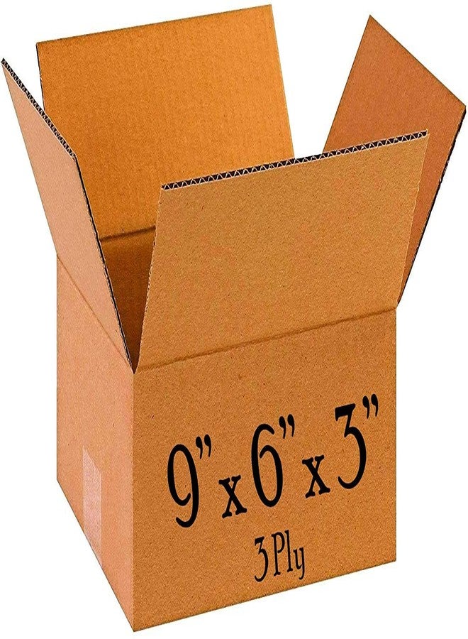 Powerlon® 3 Ply 9 x 6 x 3 Inch Corrugated Box Fine Quality (Pack of 50) - Image 1