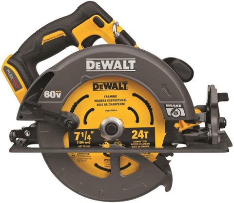 DEWALT FLEXVOLT 60V MAX Circular Saw with Brake 714Inch Tool Only DCS578B