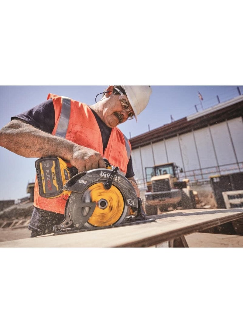 DEWALT DEWALT FLEXVOLT 60V MAX Circular Saw with Brake 714Inch Tool Only DCS578B  - Image 3