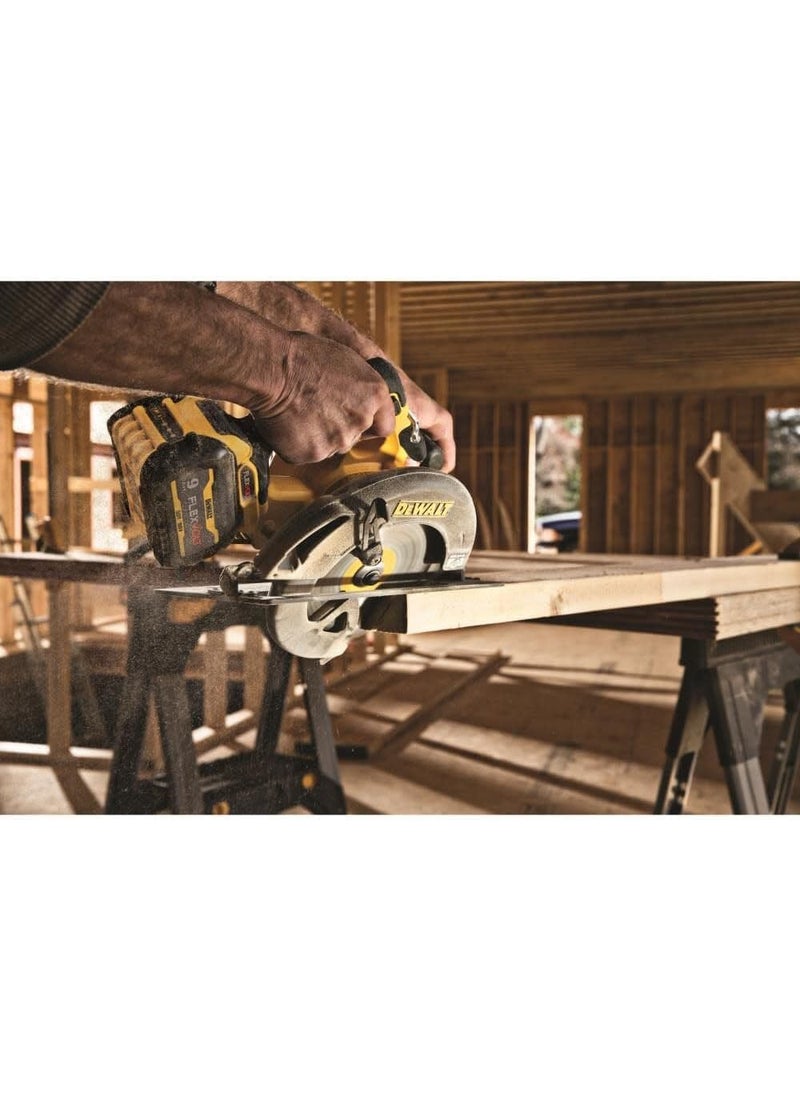 DEWALT DEWALT FLEXVOLT 60V MAX Circular Saw with Brake 714Inch Tool Only DCS578B  - Image 4