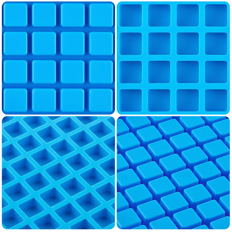 Joersh Square Candy Molds Silicone Molds For Hard Candy  Gummy  Caramels  Chocolate  Ganache  Ice Cubes  252 Cavity - Image 4
