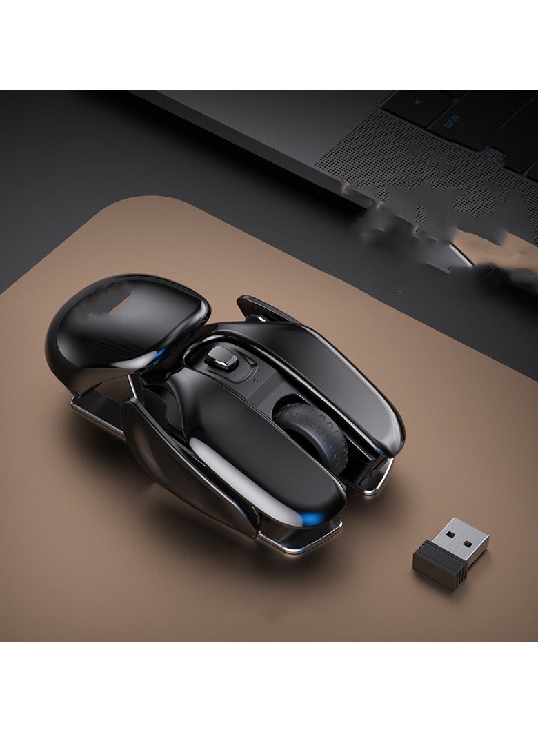 KUYING - Rechargeable Wireless Bluetooth Mute Design Office Mouse - Image 1
